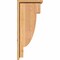 Ekena Millwork Alpine Smooth Corbel w/Backplate, Western Red Cedar, 7 1/2"W x 12"D x 28"H COR08X12X28ALP01SWR - alternate 4